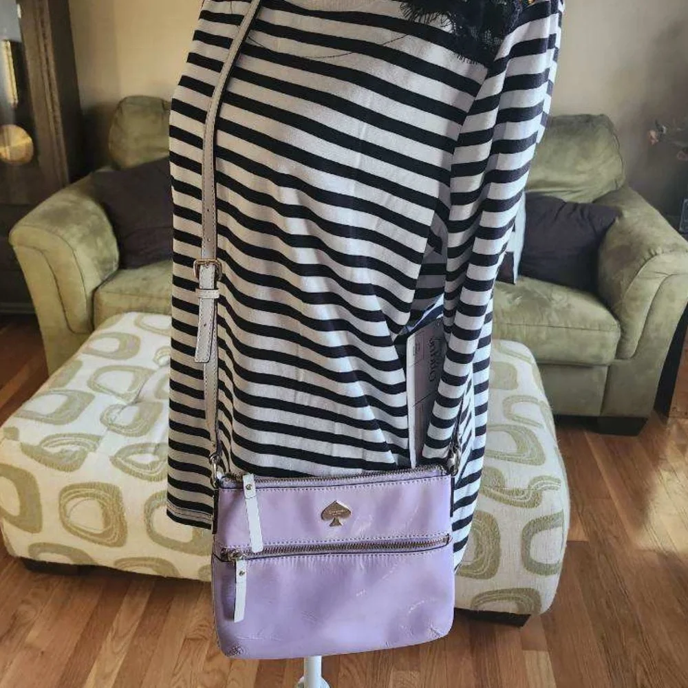 Kate Spade crossbody bag purple - Picture 2 of 9